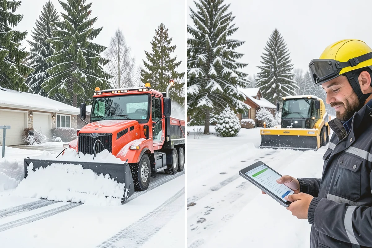 Cabin Snow Removal in Duvall, King County, WA - We set a monitoring and clearing schedule with you