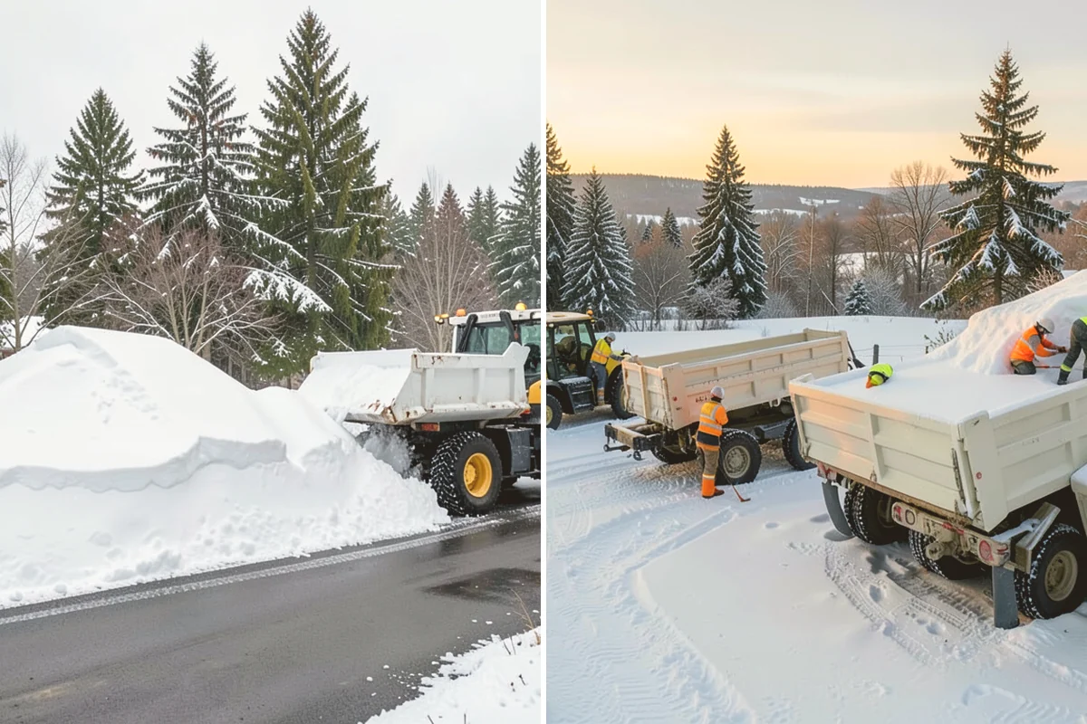 Cabin Snow Removal in Eatonville, Pierce County, WA - We set a monitoring and clearing schedule with you