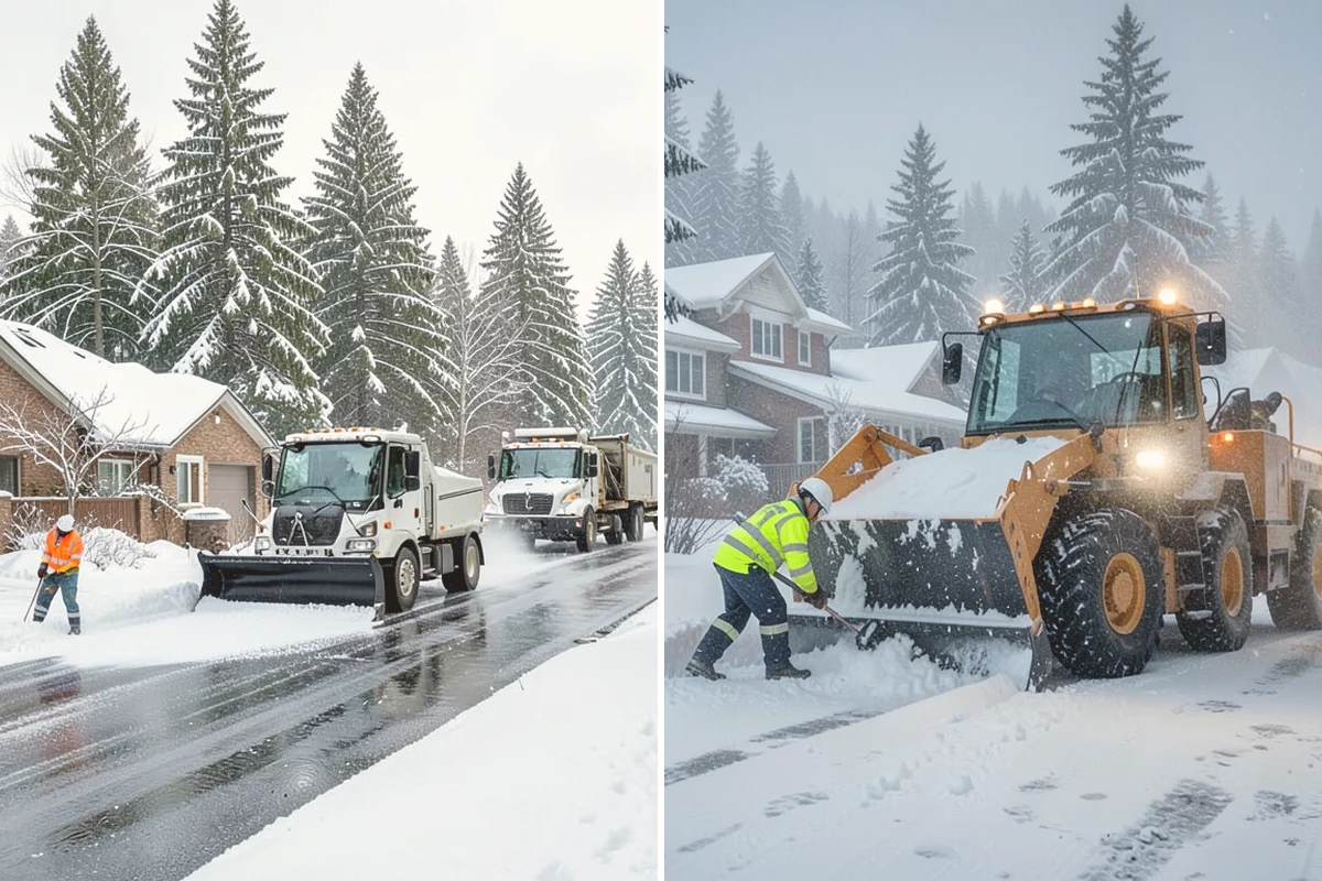 Cabin Snow Removal in Edmonds, Snohomish County, WA - We set a monitoring and clearing schedule with you