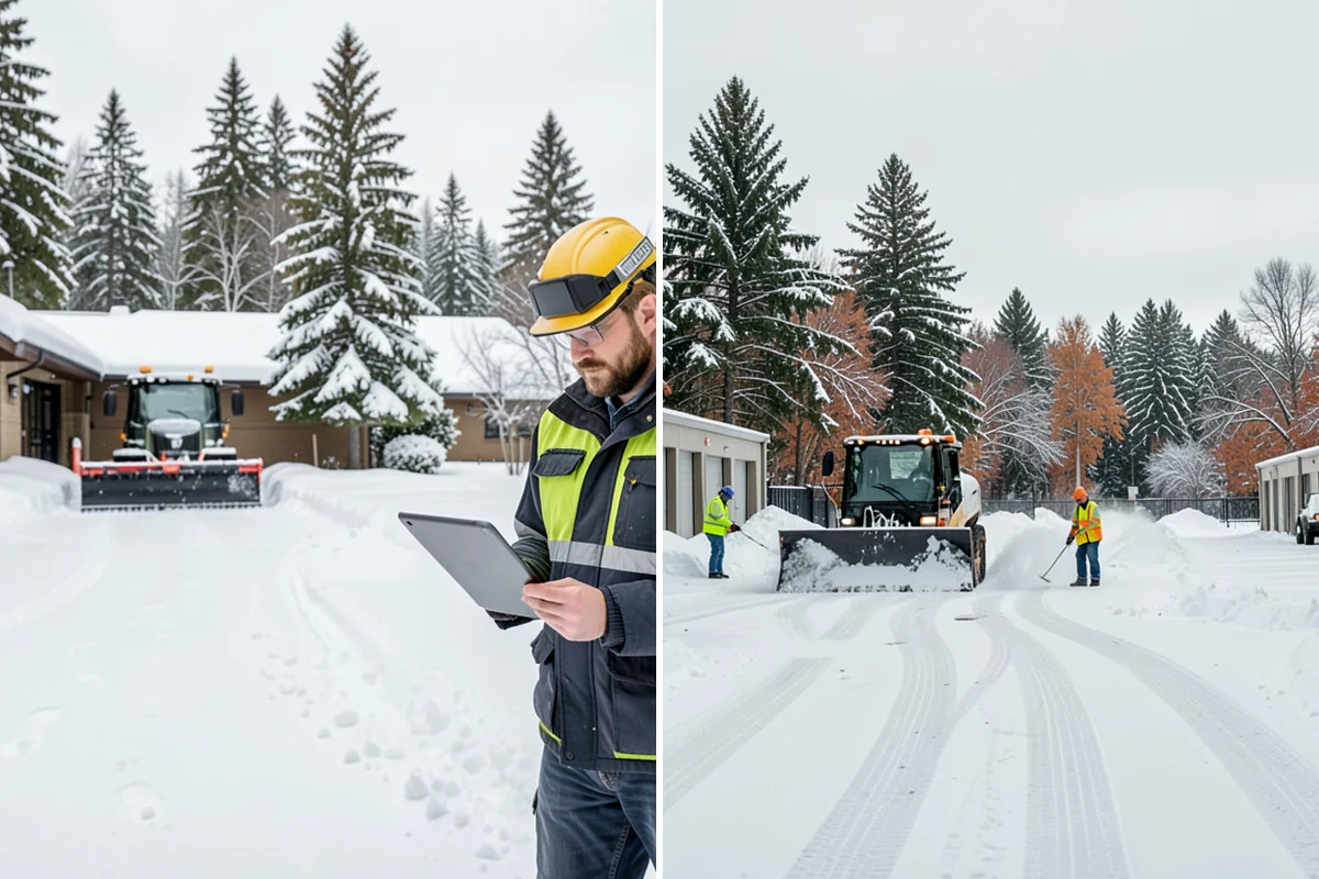 Cabin Snow Removal in Everett, Snohomish County, WA - We set a monitoring and clearing schedule with you
