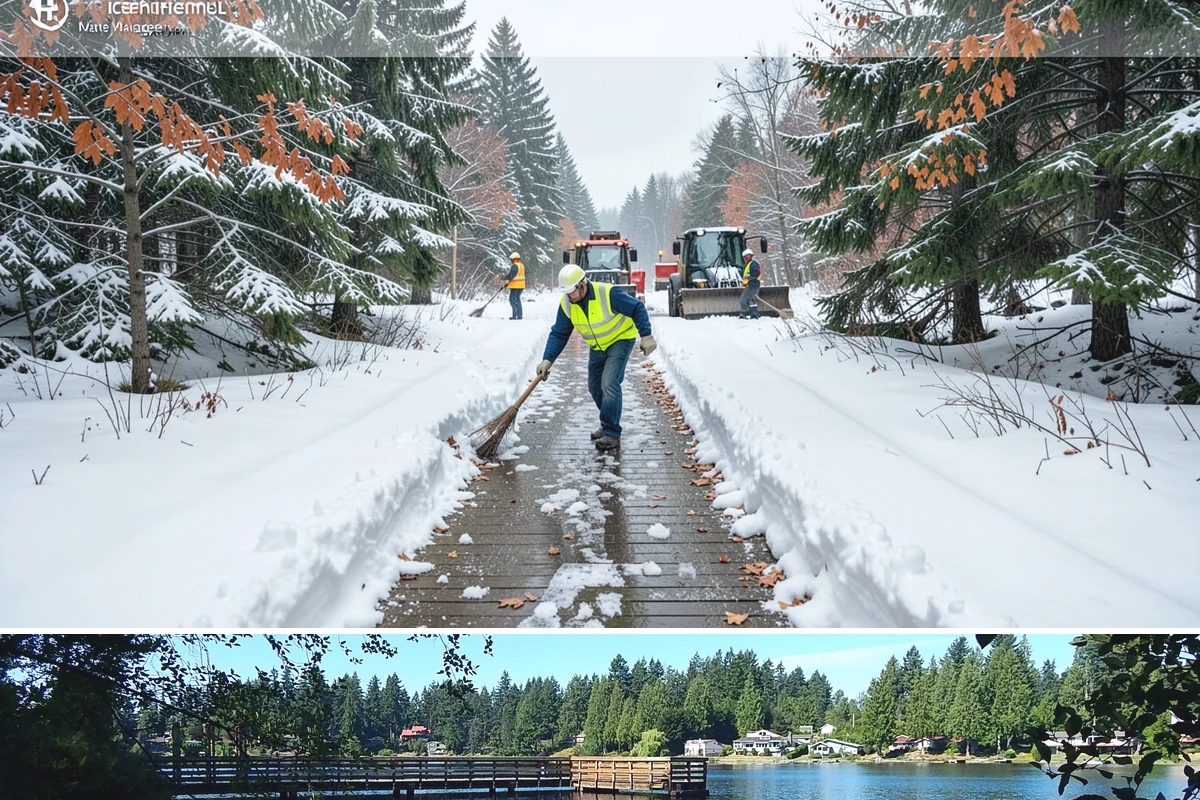Cabin Snow Removal in Federal Way, King County, WA - Mountain and foothill cabins need attention throughout the snow season, which runs deeper and longer than the lowland winter...