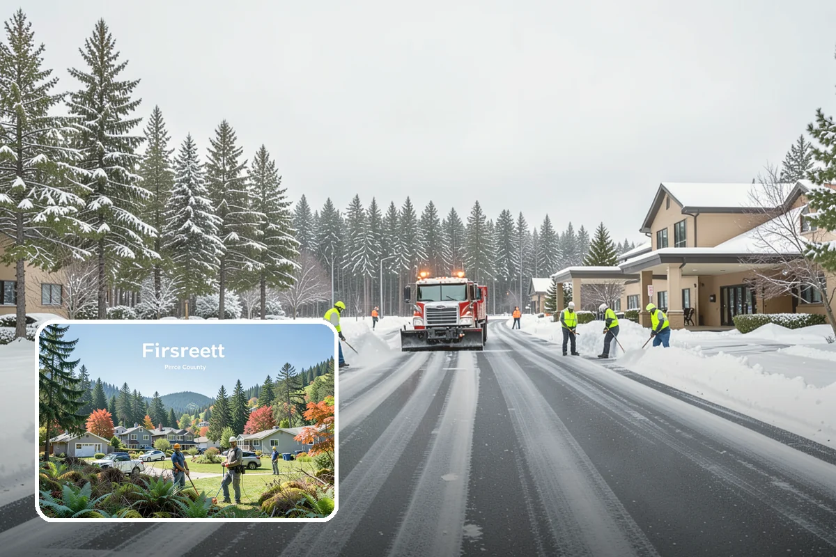 Cabin Snow Removal in Fircrest, Pierce County, WA - Keeps mountain and foothill cabin access open