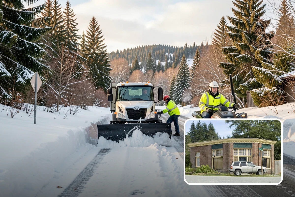 Cabin Snow Removal in Hamilton, Skagit County, WA - Keeps mountain and foothill cabin access open