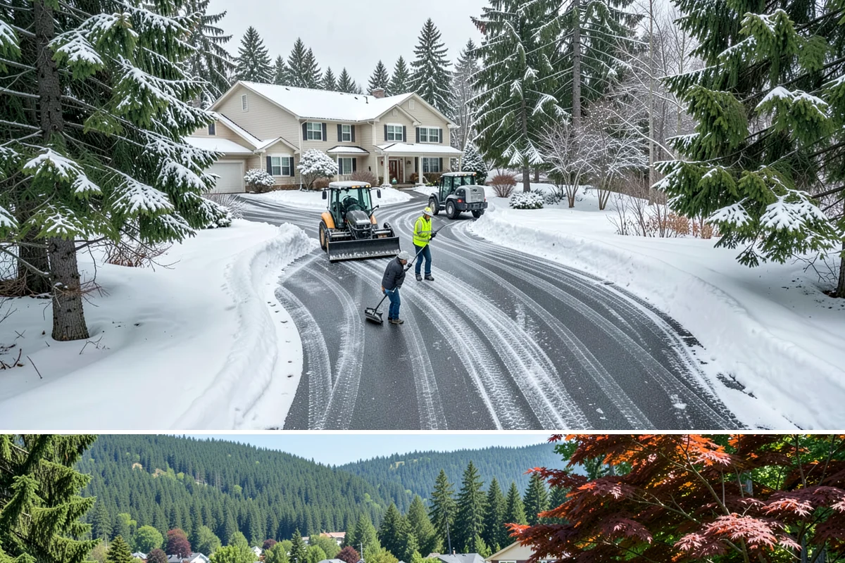 Cabin Snow Removal in Index, Snohomish County, WA - Mountain and foothill cabins need attention throughout the snow season, which runs deeper and longer than the lowland winter...