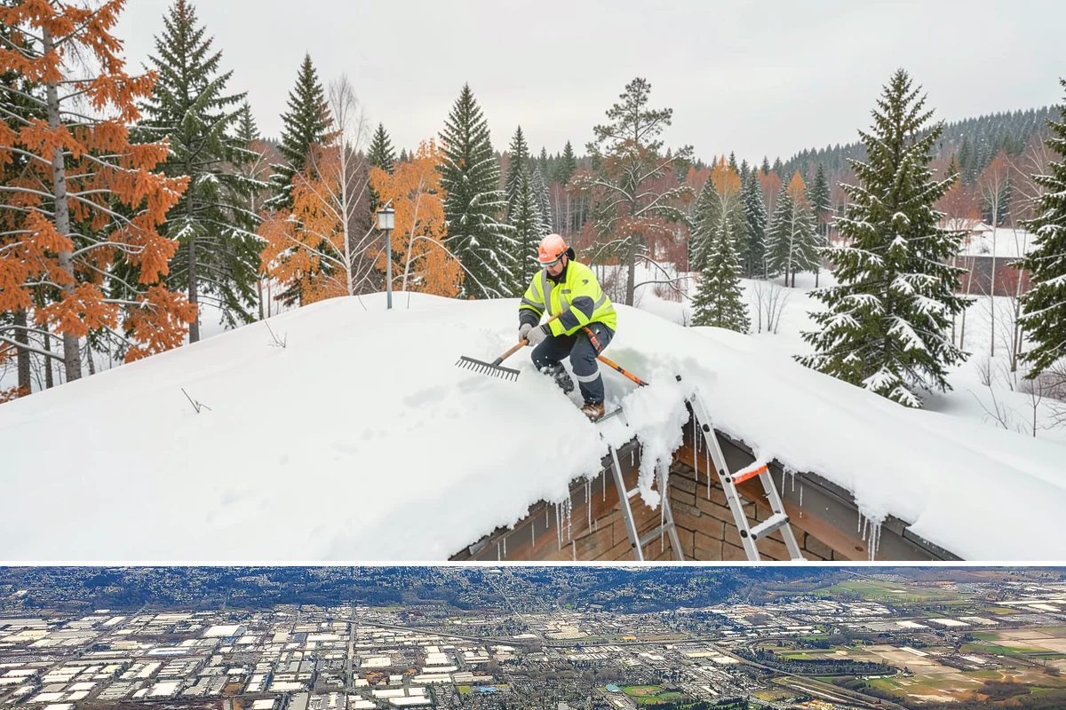 Cabin Snow Removal in Kent, King County, WA - Mountain and foothill cabins need attention throughout the snow season, which runs deeper and longer than the lowland winter...