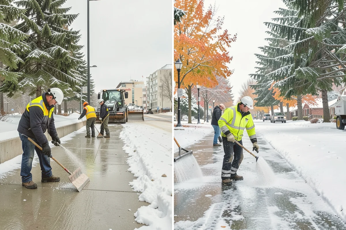 Cabin Snow Removal in Kirkland, King County, WA - We set a monitoring and clearing schedule with you