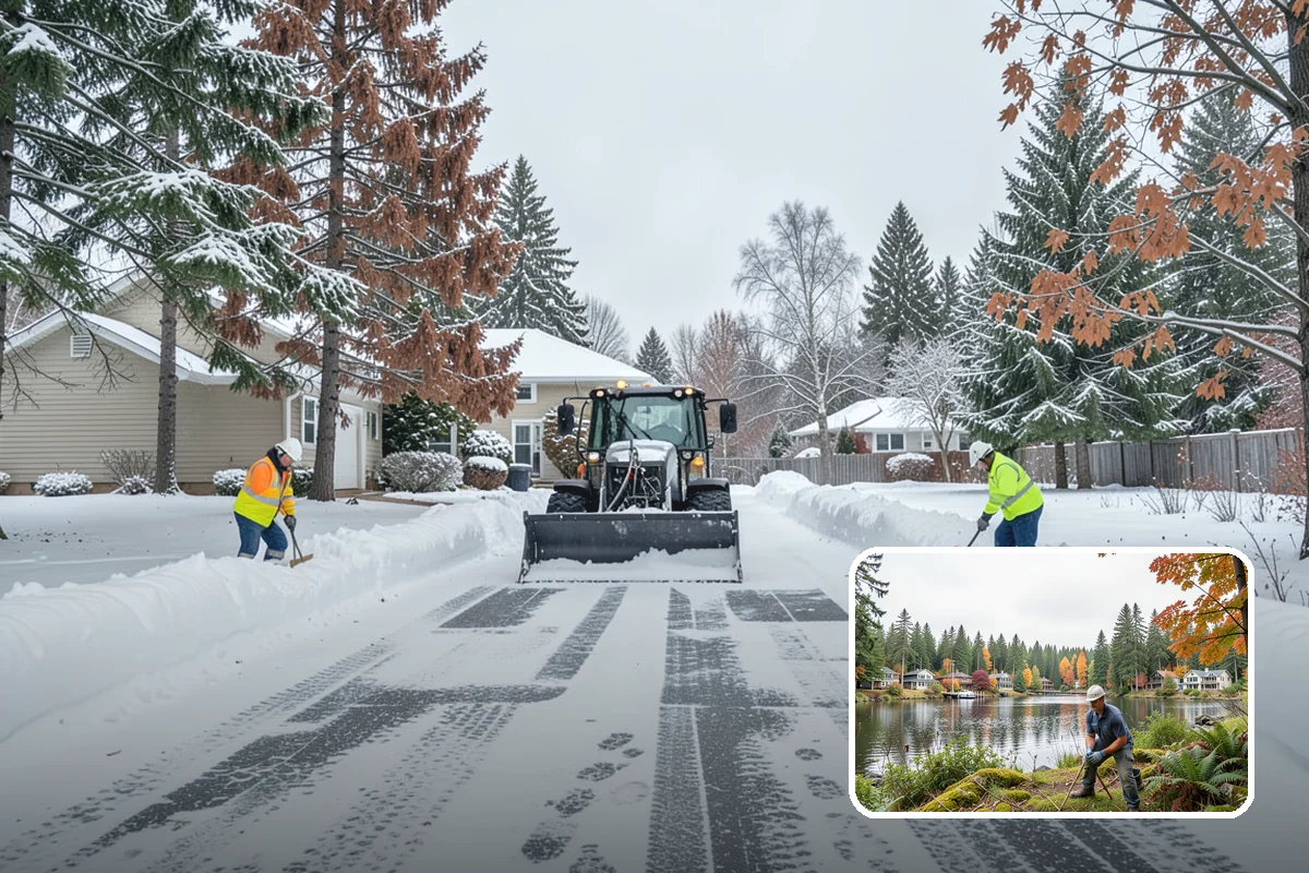 Cabin Snow Removal in La Conner, Skagit County, WA - Keeps mountain and foothill cabin access open