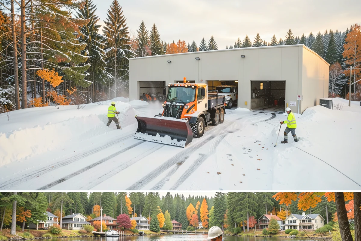 Cabin Snow Removal in La Conner, Skagit County, WA - Mountain and foothill cabins need attention throughout the snow season, which runs deeper and longer than the lowland winter...