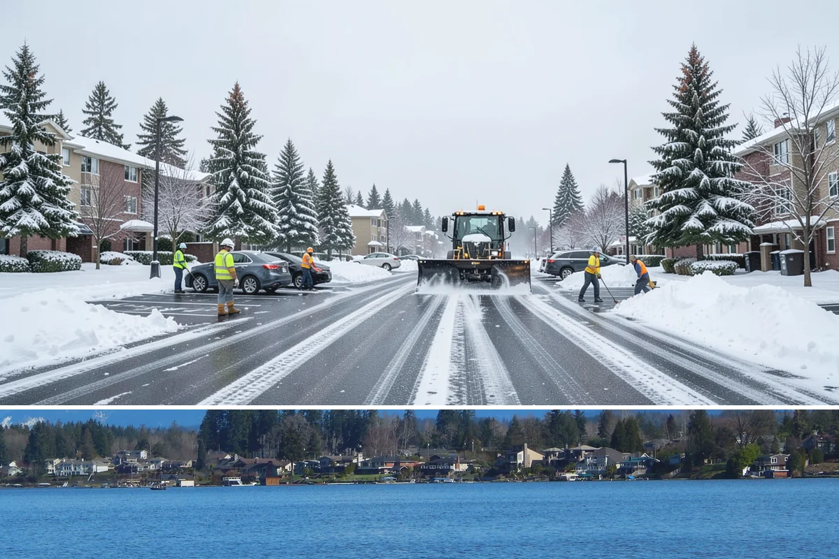 Cabin Snow Removal in Lake Stevens, Snohomish County, WA - Mountain and foothill cabins need attention throughout the snow season, which runs deeper and longer than the lowland winter...