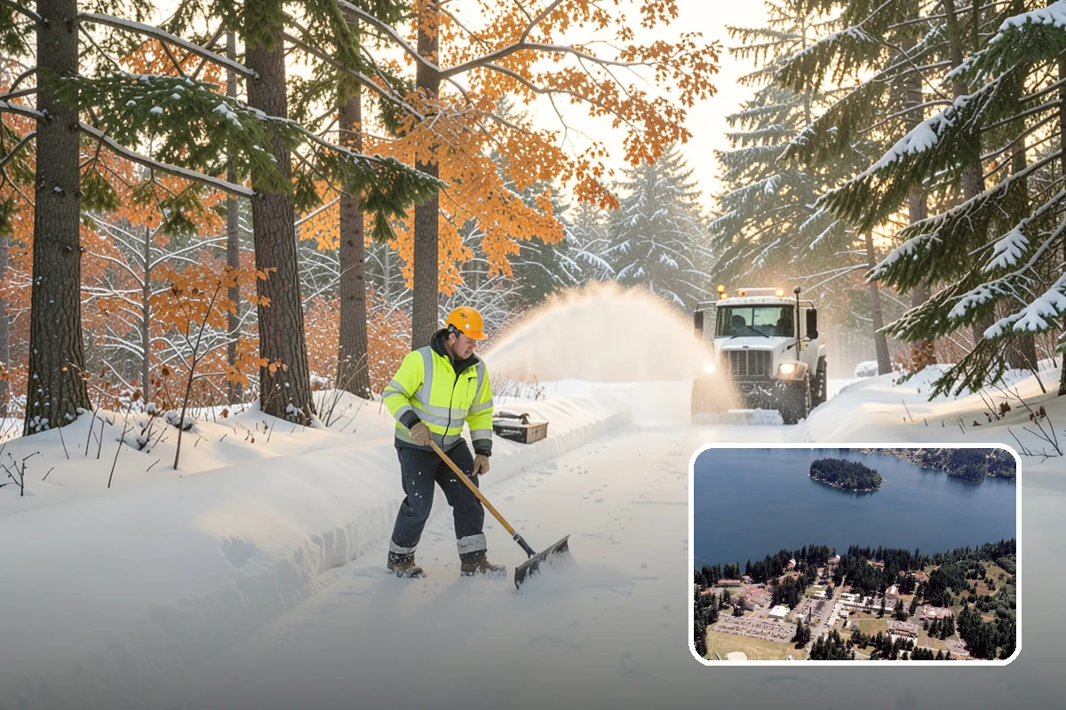 Cabin Snow Removal in Lakewood, Pierce County, WA - Keeps mountain and foothill cabin access open