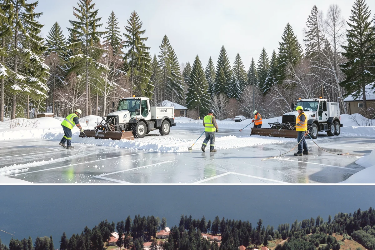 Cabin Snow Removal in Lakewood, Pierce County, WA - Mountain and foothill cabins need attention throughout the snow season, which runs deeper and longer than the lowland winter...
