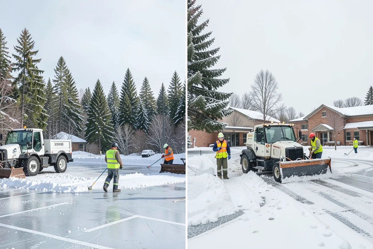 Cabin Snow Removal in Medina, King County, WA - We set a monitoring and clearing schedule with you