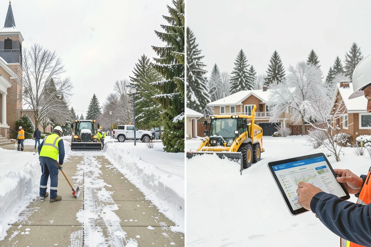 Cabin Snow Removal in Milton, King County, WA - We set a monitoring and clearing schedule with you