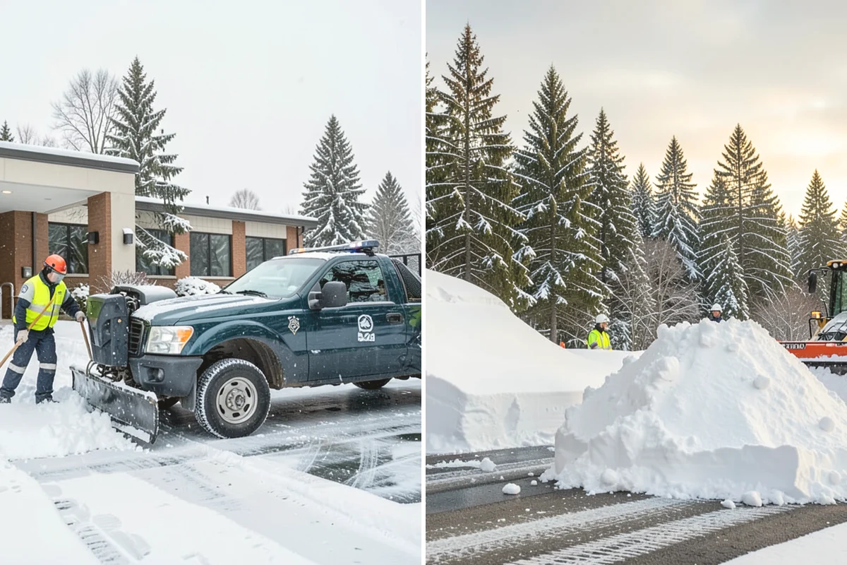 Cabin Snow Removal in Monroe, Snohomish County, WA - We set a monitoring and clearing schedule with you