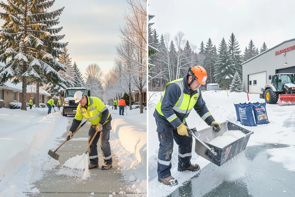 Cabin Snow Removal in Mountlake Terrace, Snohomish County, WA - We set a monitoring and clearing schedule with you