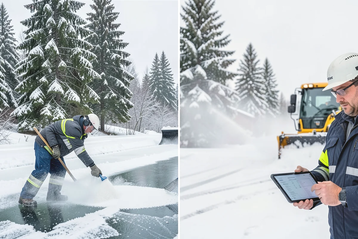 Cabin Snow Removal in Mukilteo, Snohomish County, WA - We set a monitoring and clearing schedule with you