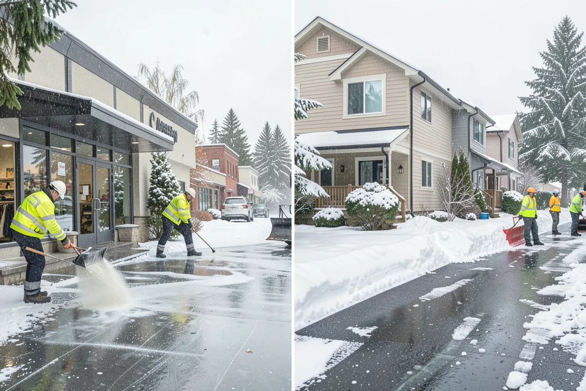 Cabin Snow Removal in North Bend, King County, WA - We set a monitoring and clearing schedule with you