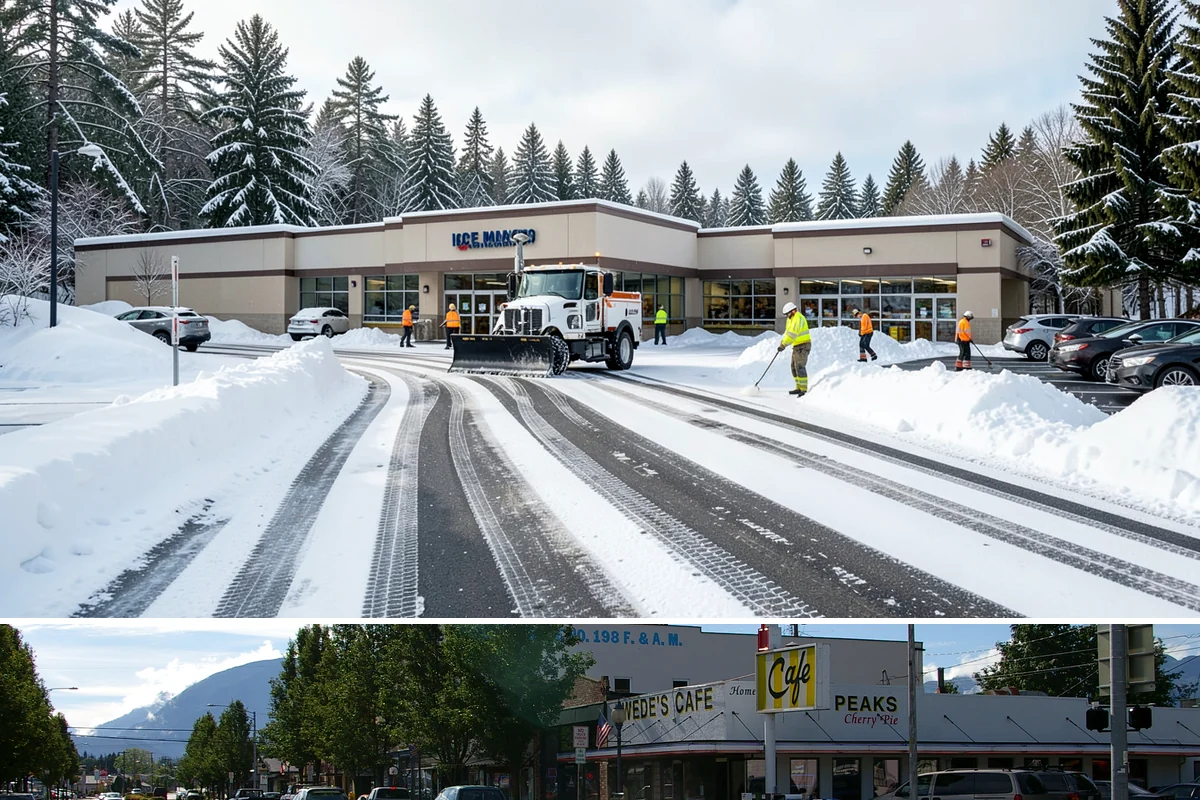 Cabin Snow Removal in North Bend, King County, WA - Mountain and foothill cabins need attention throughout the snow season, which runs deeper and longer than the lowland winter...