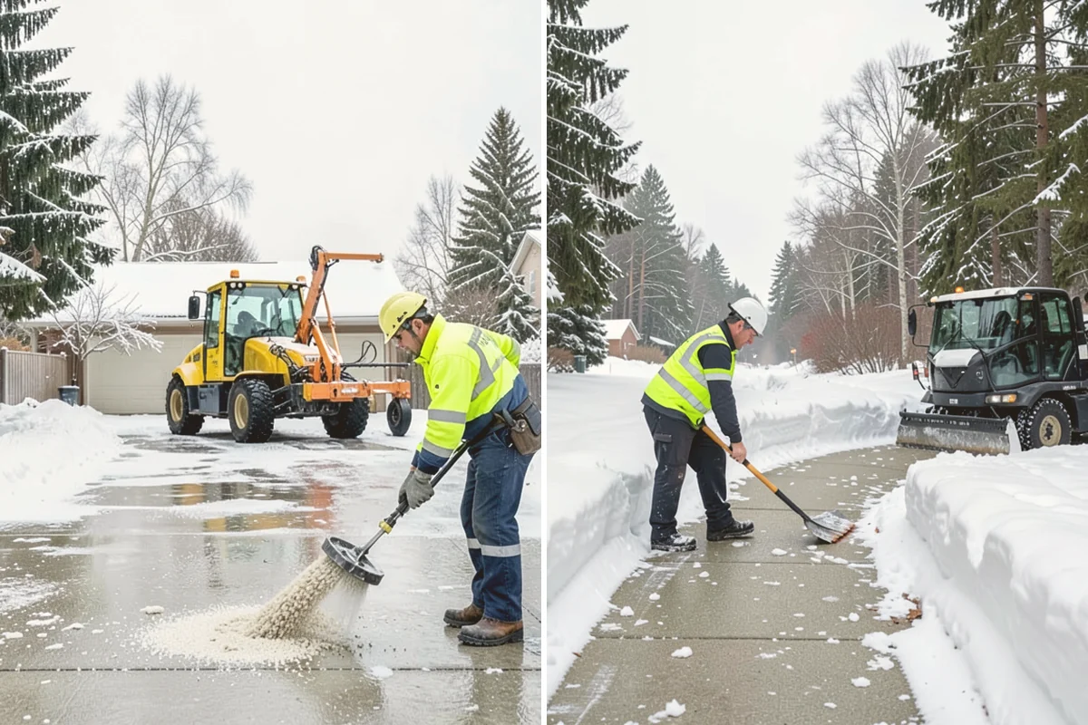 Cabin Snow Removal in Orting, Pierce County, WA - We set a monitoring and clearing schedule with you
