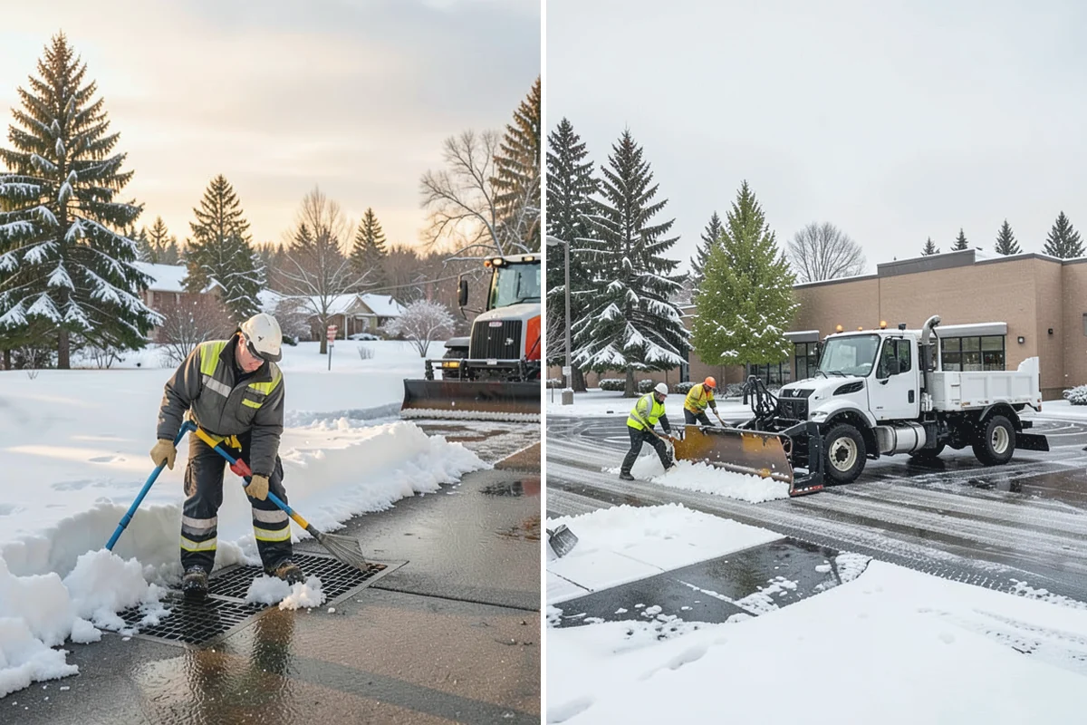Cabin Snow Removal in Renton, King County, WA - We set a monitoring and clearing schedule with you