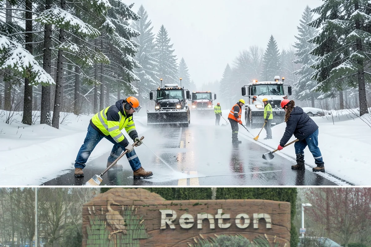 Cabin Snow Removal in Renton, King County, WA - Mountain and foothill cabins need attention throughout the snow season, which runs deeper and longer than the lowland winter...