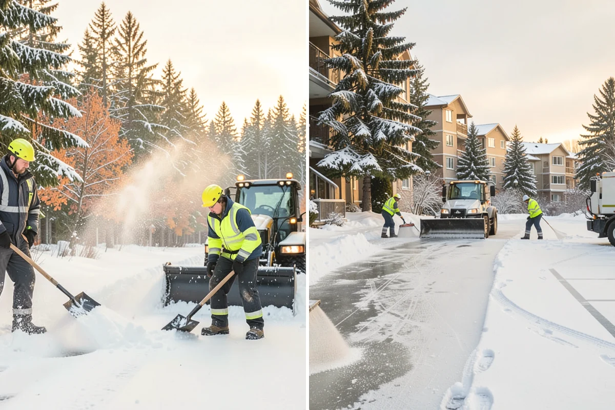 Cabin Snow Removal in Ruston, Pierce County, WA - We set a monitoring and clearing schedule with you