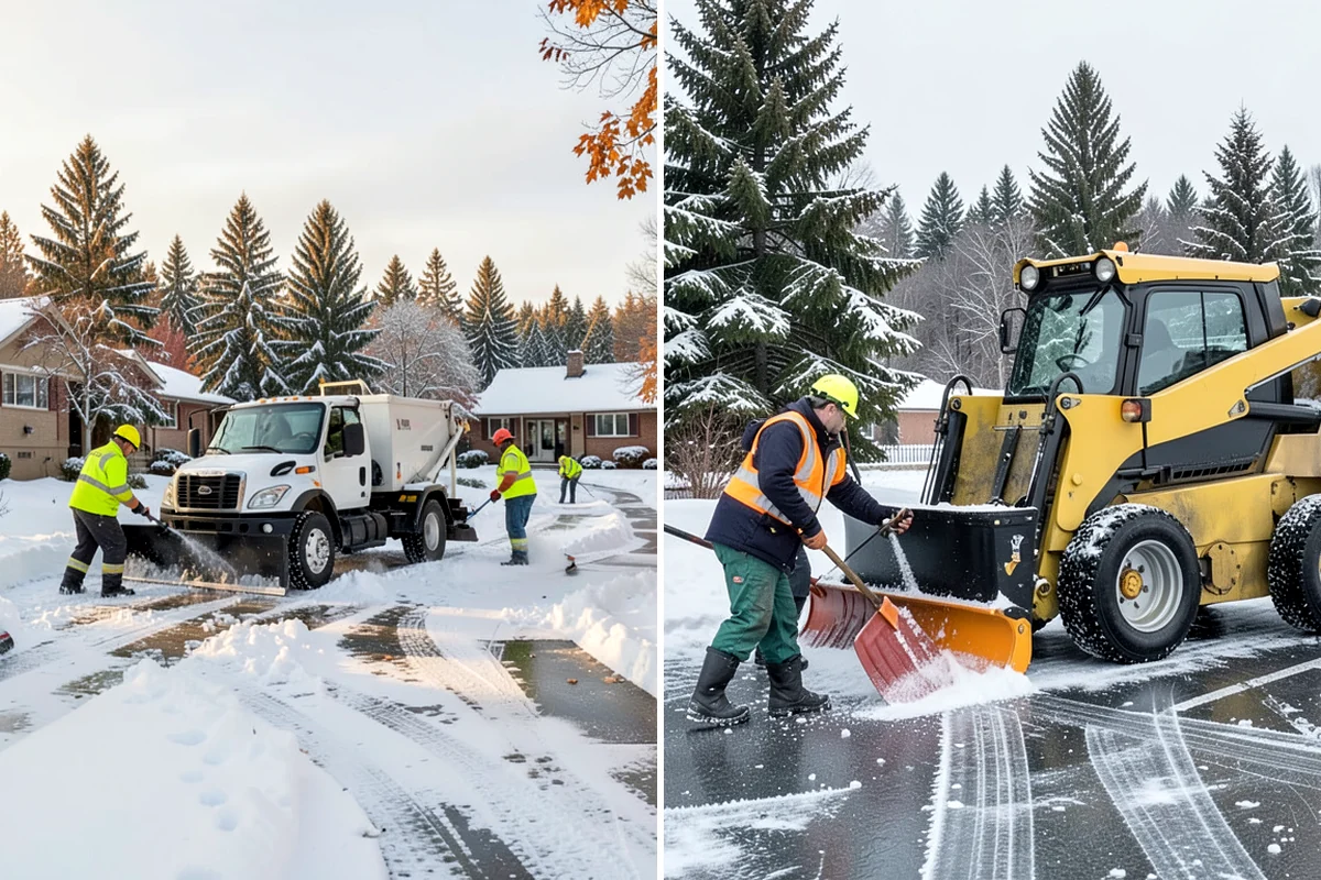 Cabin Snow Removal in SeaTac, King County, WA - We set a monitoring and clearing schedule with you