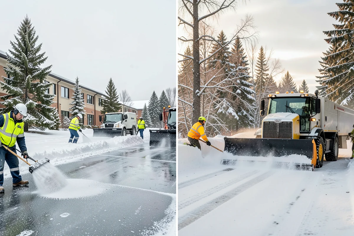 Cabin Snow Removal in Seattle, King County, WA - We set a monitoring and clearing schedule with you