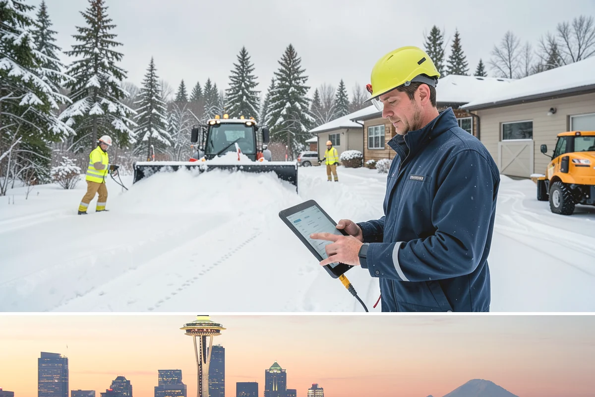 Cabin Snow Removal in Seattle, King County, WA - Mountain and foothill cabins need attention throughout the snow season, which runs deeper and longer than the lowland winter...