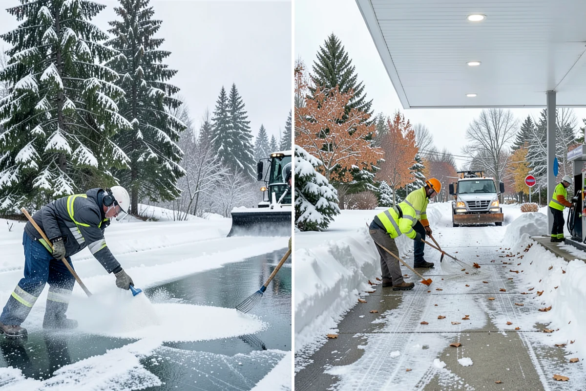 Cabin Snow Removal in Sedro-Woolley, Skagit County, WA - We set a monitoring and clearing schedule with you