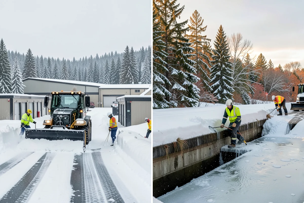Cabin Snow Removal in Snoqualmie, King County, WA - We set a monitoring and clearing schedule with you