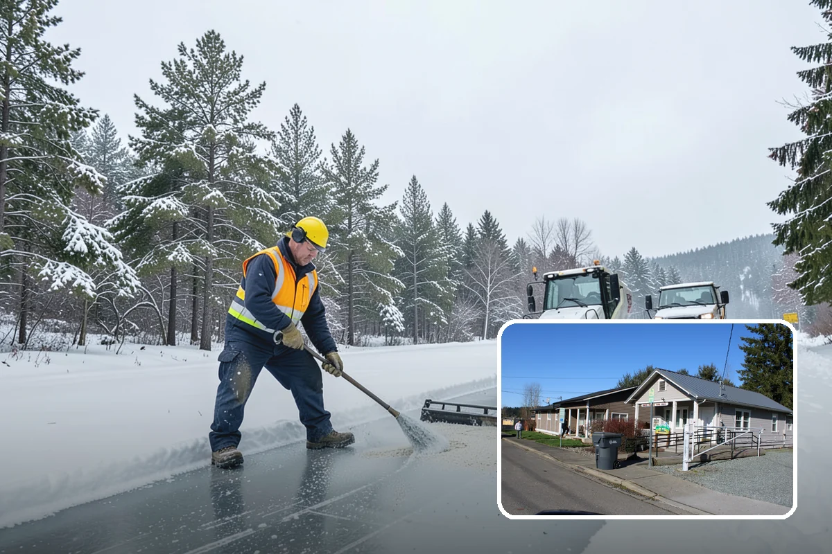 Cabin Snow Removal in South Prairie, Pierce County, WA - Keeps mountain and foothill cabin access open