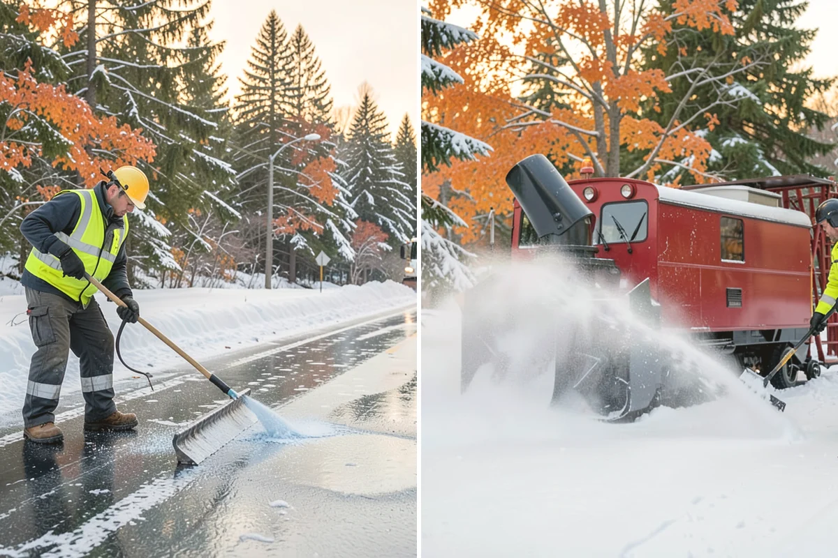 Cabin Snow Removal in Steilacoom, Pierce County, WA - We set a monitoring and clearing schedule with you