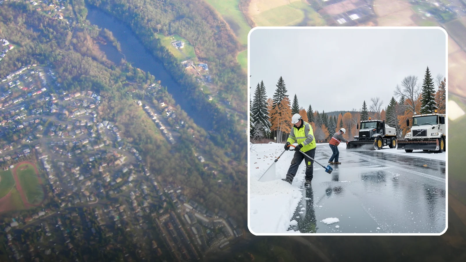 Calcium Chloride Application in Algona, King County, WA - Calcium chloride application delivers the fastest, deepest melt for the hardest freezes Western Washington sees.