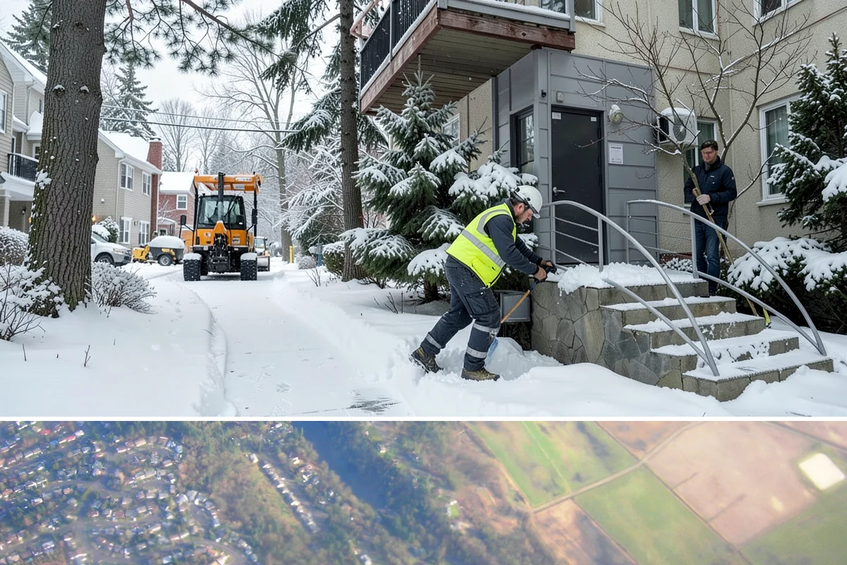 Calcium Chloride Application in Algona, King County, WA - Calcium chloride application is used during the deepest freezes of December through February, when Puget Sound outflow events...