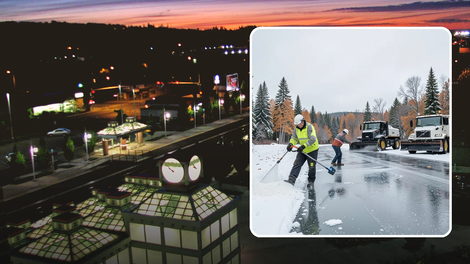 Calcium Chloride Application in Auburn, King County, WA - Calcium chloride application delivers the fastest, deepest melt for the hardest freezes Western Washington sees.