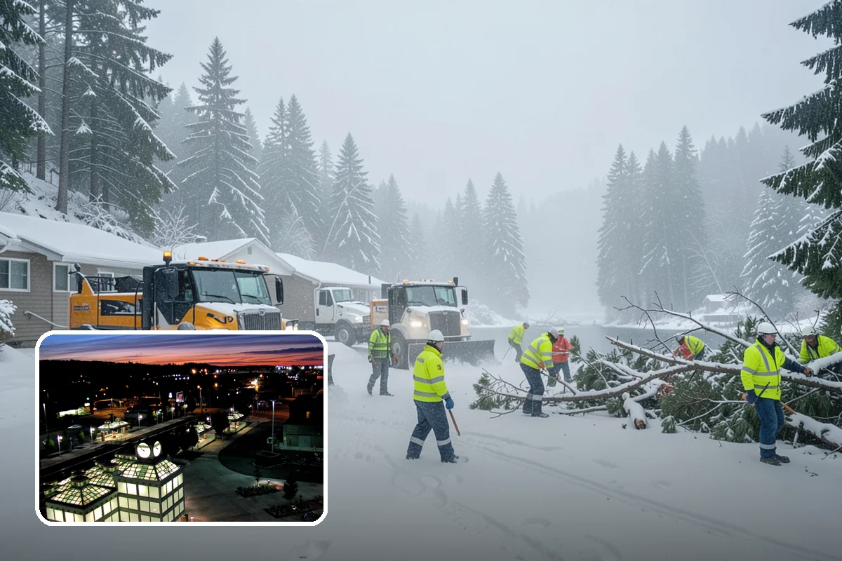 Calcium Chloride Application in Auburn, King County, WA - Fastest melt available for the deepest PNW freezes
