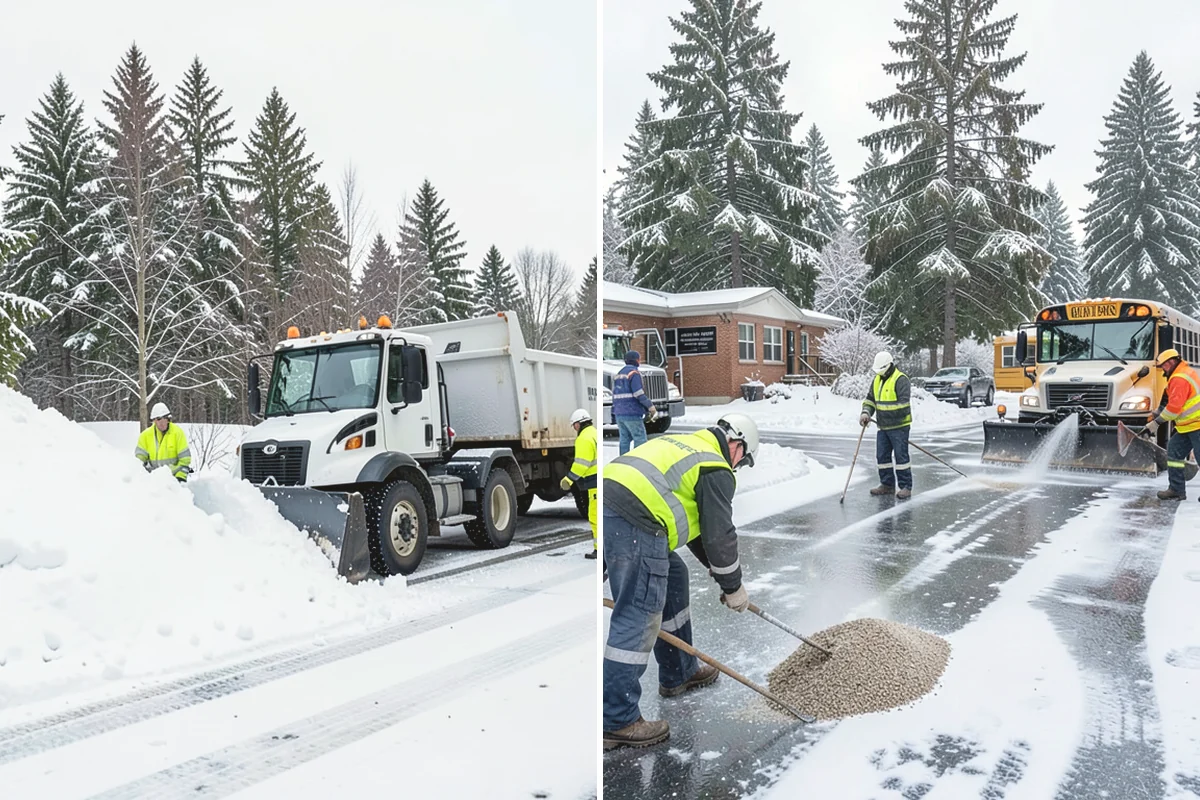 Calcium Chloride Application in Black Diamond, King County, WA - Reserve calcium chloride for the most severe cold events