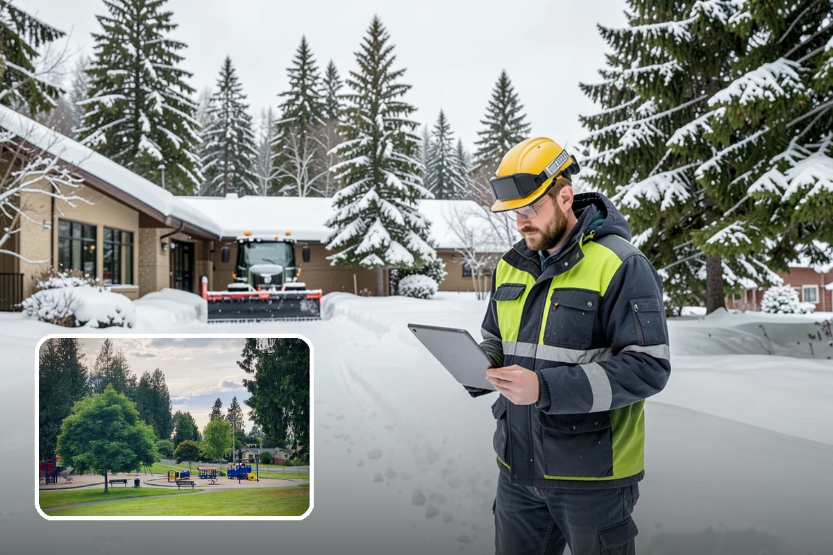 Calcium Chloride Application in Bonney Lake, Pierce County, WA - Fastest melt available for the deepest PNW freezes