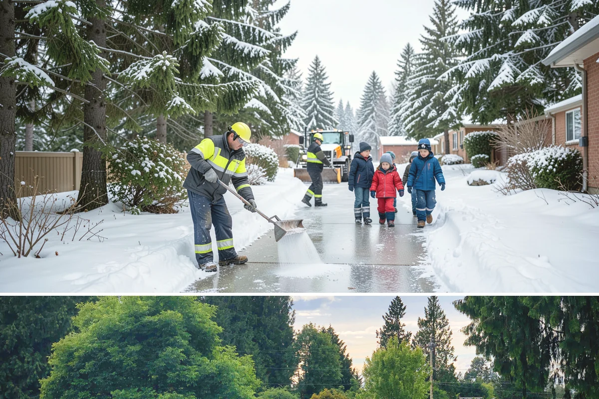 Calcium Chloride Application in Bonney Lake, Pierce County, WA - Calcium chloride application is used during the deepest freezes of December through February, when Puget Sound outflow events...
