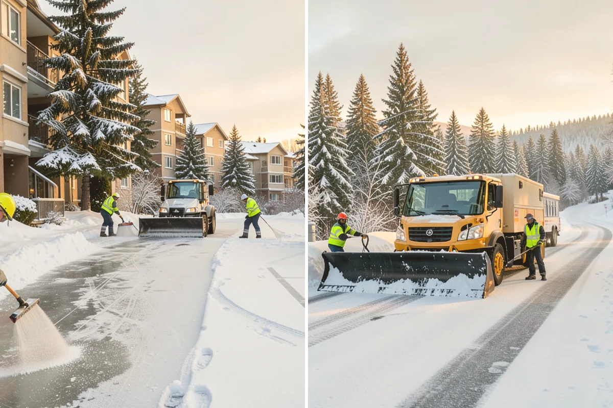 Calcium Chloride Application in Bothell, King County, WA - Reserve calcium chloride for the most severe cold events