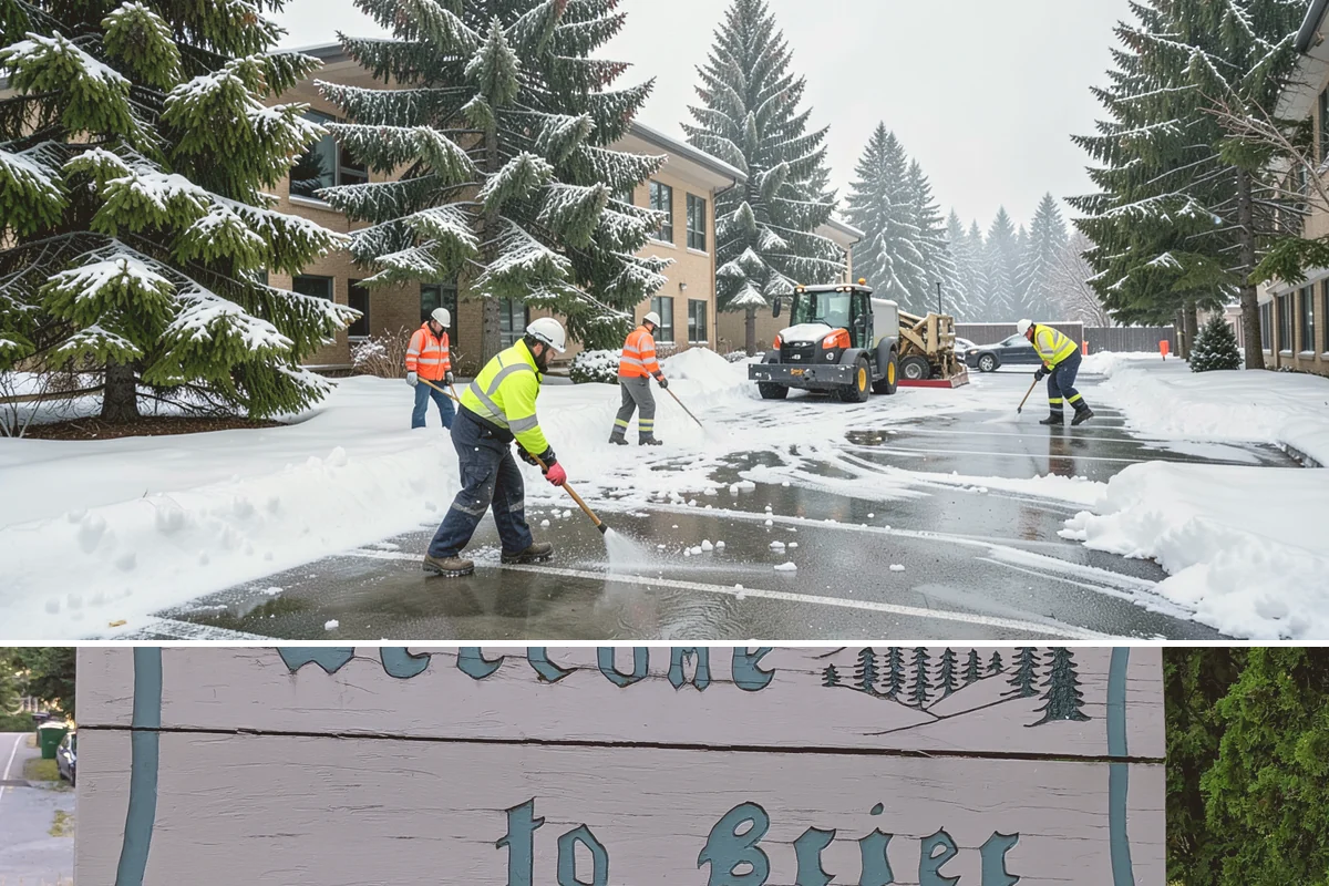 Calcium Chloride Application in Brier, Snohomish County, WA - Calcium chloride application is used during the deepest freezes of December through February, when Puget Sound outflow events...