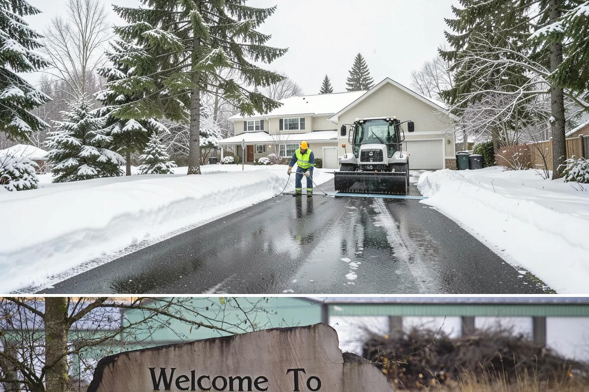 Calcium Chloride Application in Buckley, Pierce County, WA - Calcium chloride application is used during the deepest freezes of December through February, when Puget Sound outflow events...