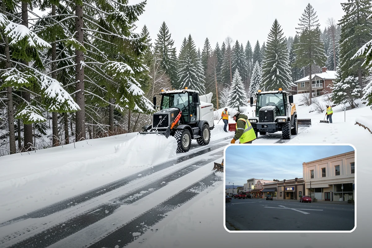Calcium Chloride Application in Burlington, Skagit County, WA - Fastest melt available for the deepest PNW freezes