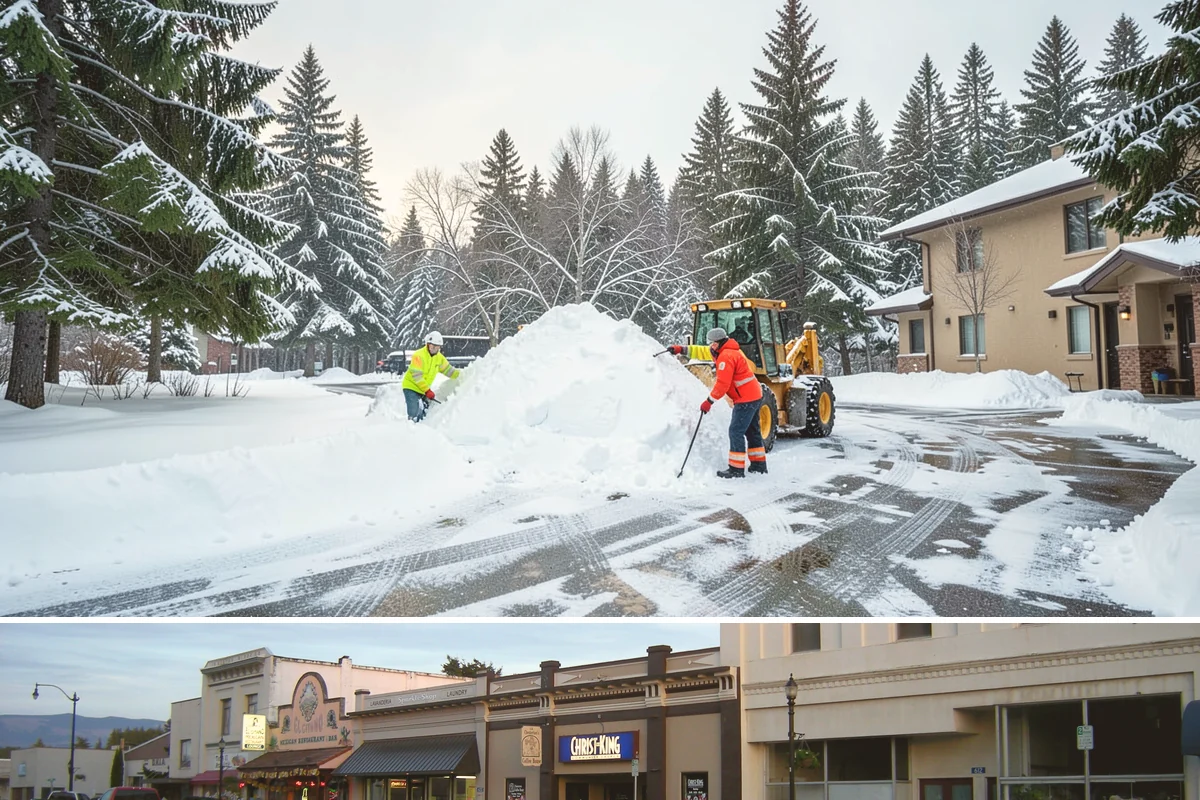 Calcium Chloride Application in Burlington, Skagit County, WA - Calcium chloride application is used during the deepest freezes of December through February, when Puget Sound outflow events...