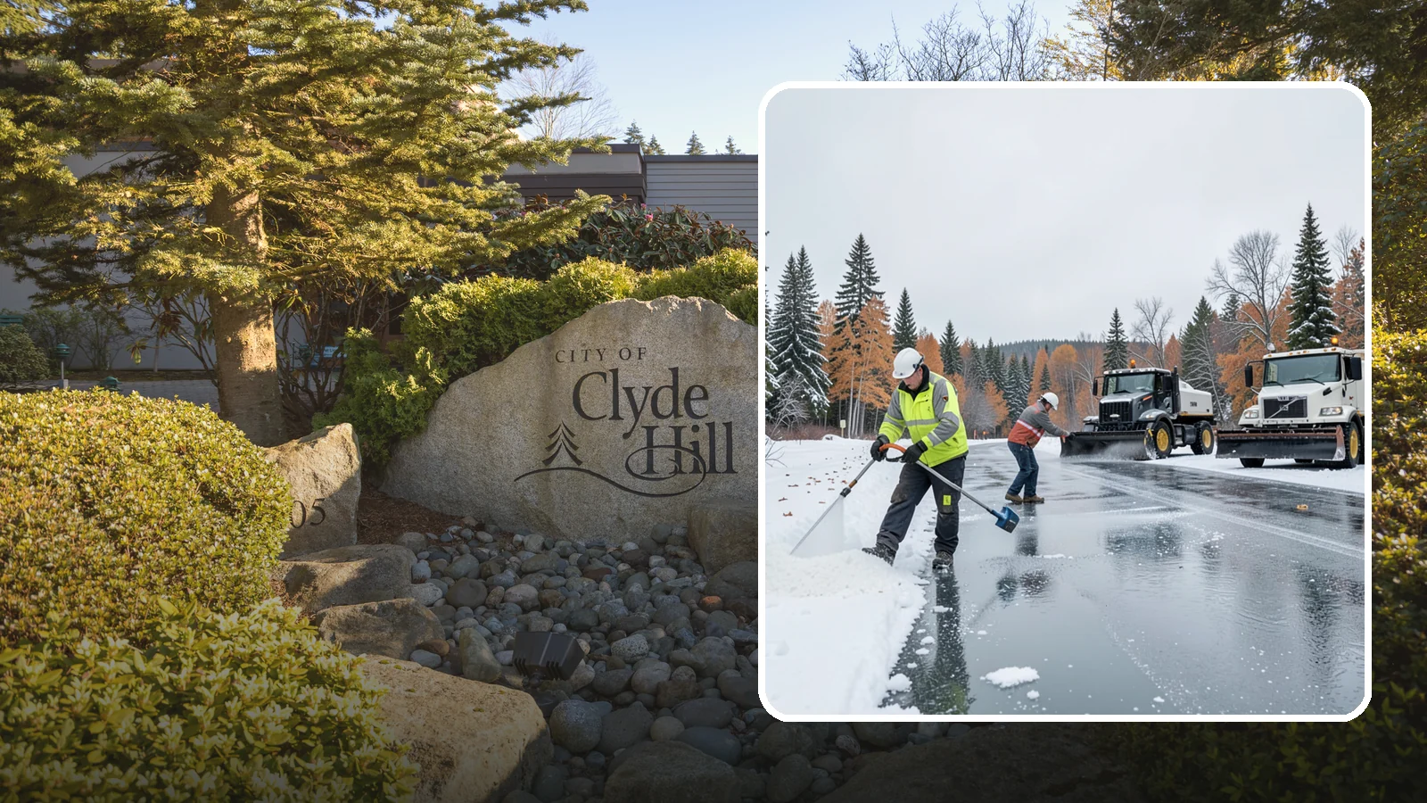 Calcium Chloride Application in Clyde Hill, King County, WA - Calcium chloride application delivers the fastest, deepest melt for the hardest freezes Western Washington sees.