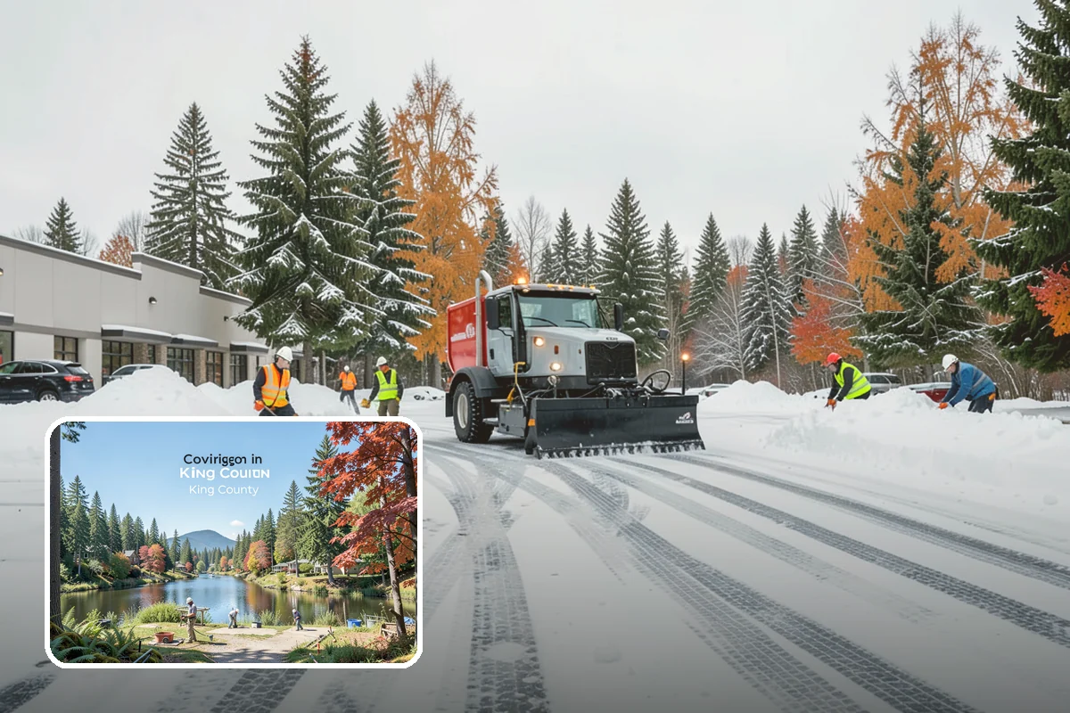 Calcium Chloride Application in Covington, King County, WA - Fastest melt available for the deepest PNW freezes