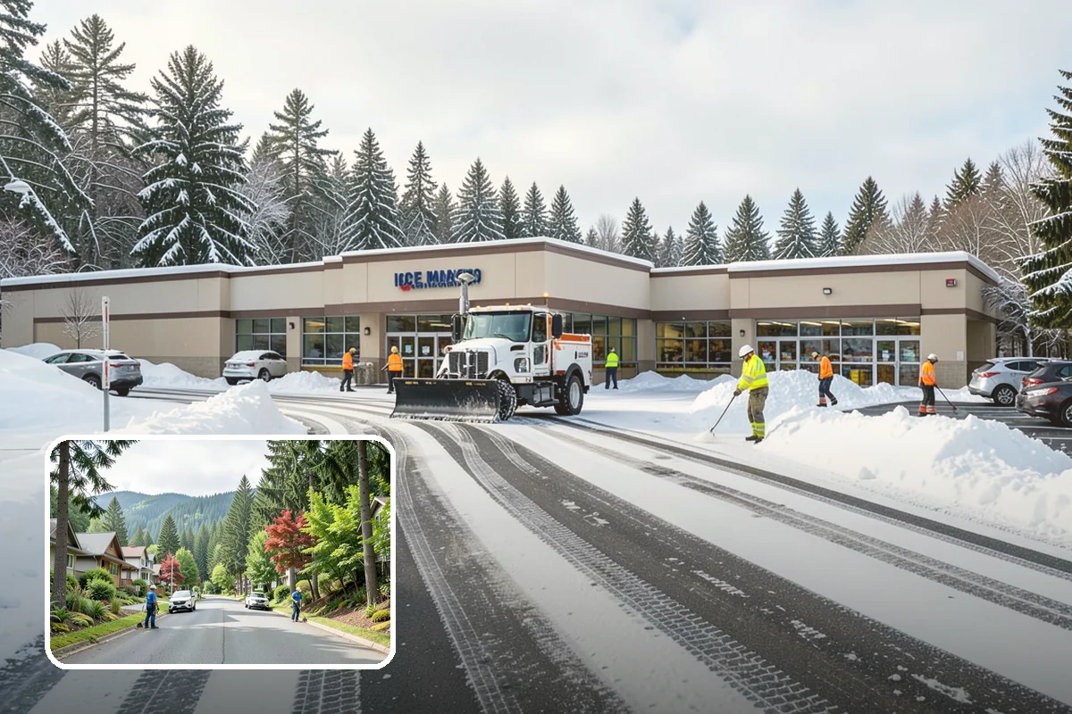 Calcium Chloride Application in Darrington, Snohomish County, WA - Fastest melt available for the deepest PNW freezes