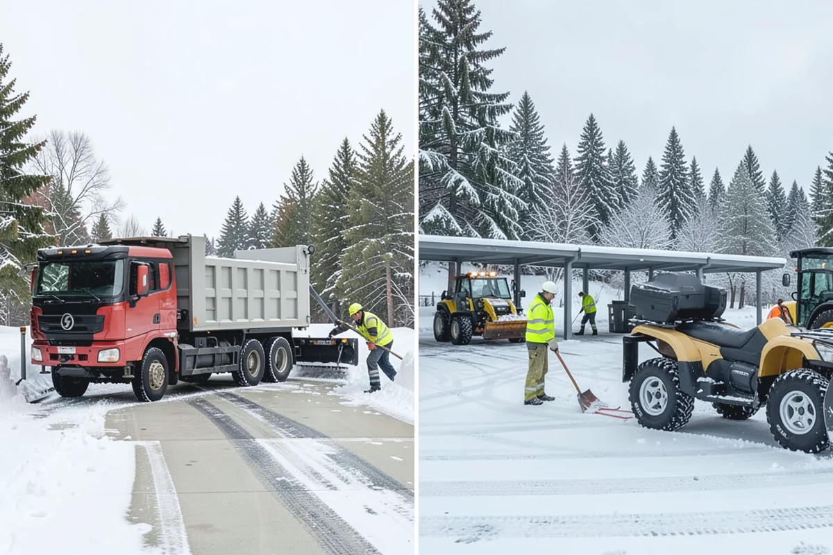 Calcium Chloride Application in Des Moines, King County, WA - Reserve calcium chloride for the most severe cold events