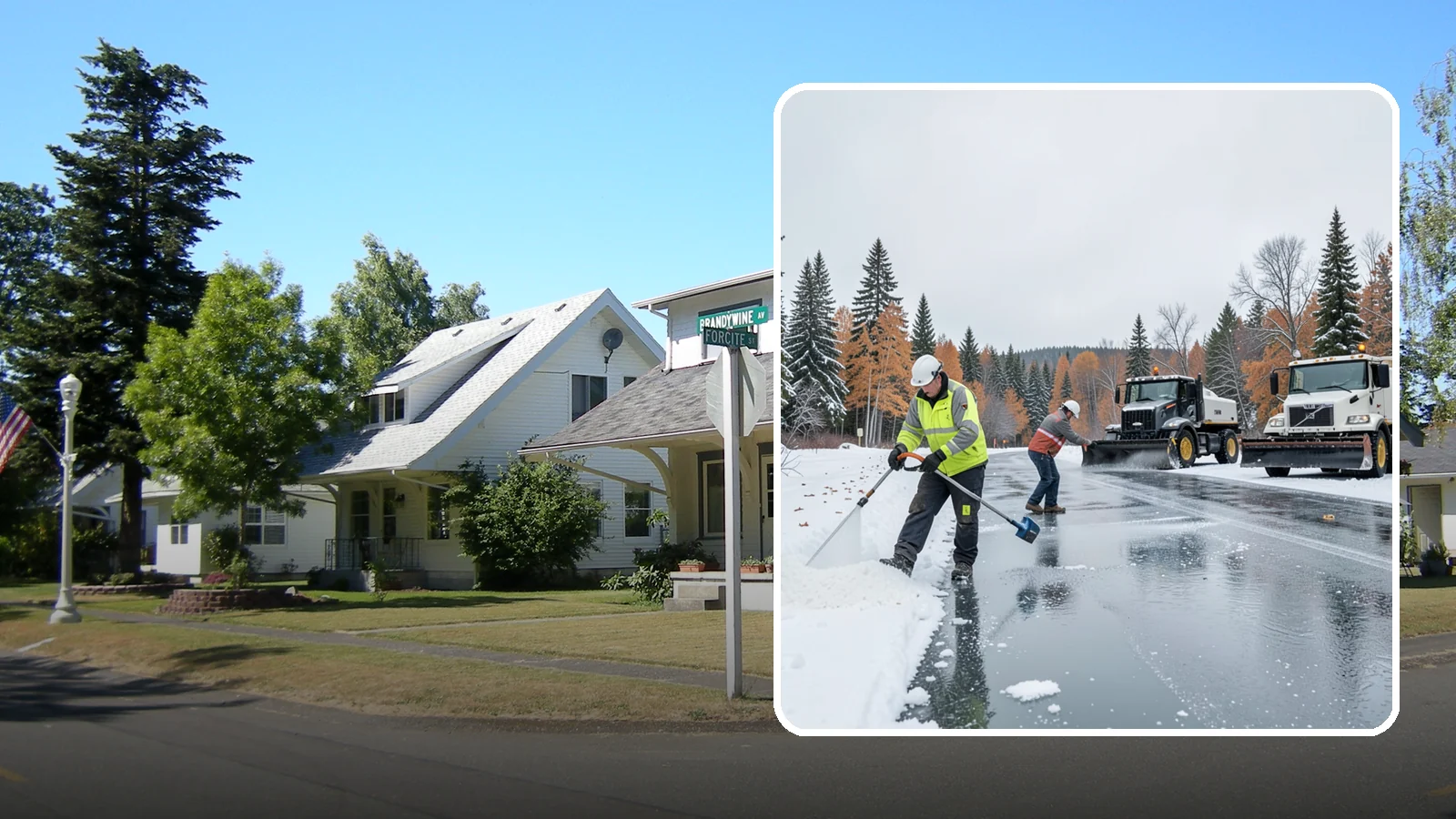 Calcium Chloride Application in DuPont, Pierce County, WA - Calcium chloride application delivers the fastest, deepest melt for the hardest freezes Western Washington sees.